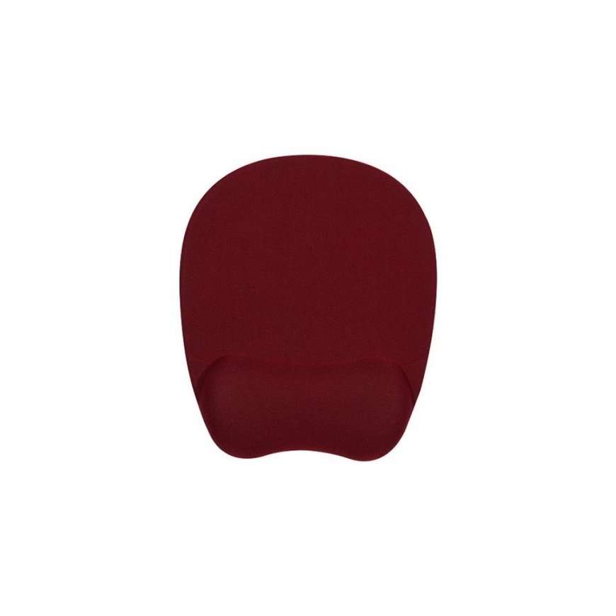 Powerton ERGO CALMA Mouse Pad Memory Foam, Wine Red