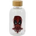 STOR Marvel Deadpool stikla pudele 620ml STOR Marvel Deadpool stikla pudele 620ml