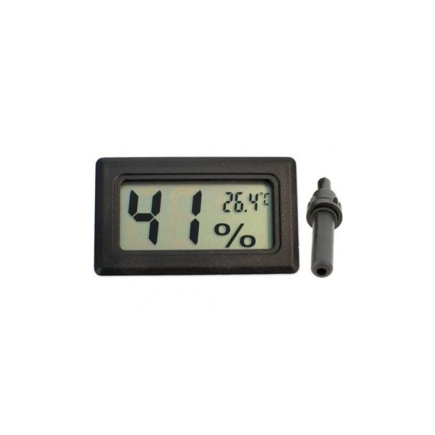 OEM LCD hygrometer and thermometer with probe housing