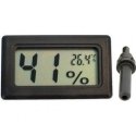 OEM LCD hygrometer and thermometer with probe housing OEM LCD hygrometer and thermometer with probe housing