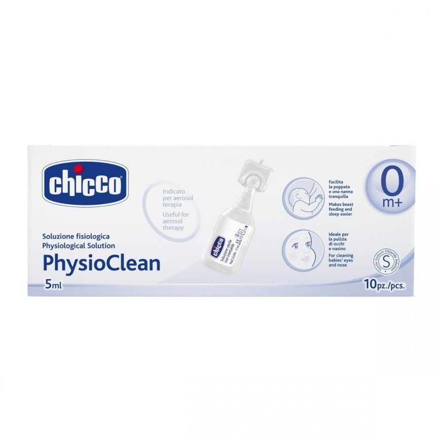 Katarek CHICCO-101710501-ISOTONIC SALINE SOLUTION 5 ML A 10 PCS. – 2