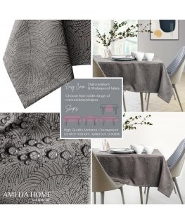 AmeliaHome TCLOTH/AH/EMPIRE/HMD/CREAM/40X40