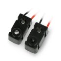 OEM IR spinduliinide katkestuse andur - LED 3mm - 0-25cm OEM IR spinduliinide katkestuse andur - LED 3mm - 0-25cm
