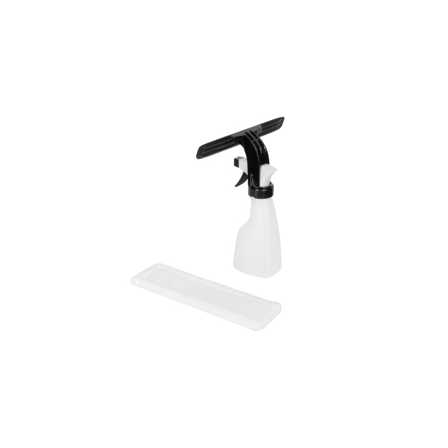 TEESA cleaning spray bottle with nozzle and wiping pad