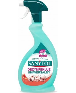 Sanytol Sanitol Yleiskäyttöinen suihke greippin ja sitruunaruohoaromilla 500ml