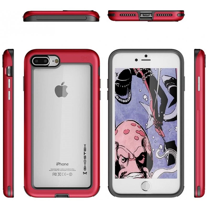 Ghostek Atomic Slim mobile phone case 14 cm (5.5") Cover Red – 2