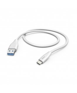 Hama 00201596 USB kabelis USB 2.0 1,5 m USB A USB C Balta