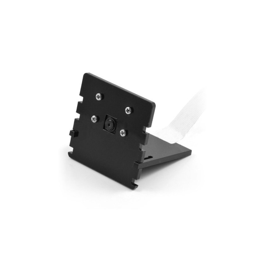 Gravlaser Raspberry Pi kaamera hoidik, must