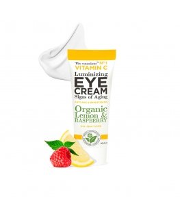 Akių srities kremas The Conscious Lemon & Raspberry (30 ml)