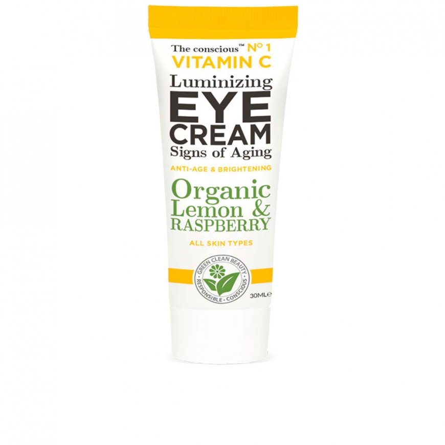 Silmäkosteuskreemi The Conscious Lemon & Raspberry (30 ml) – 2
