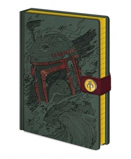 Pyramid Star Wars Boba Fett premium A5 muistikirja