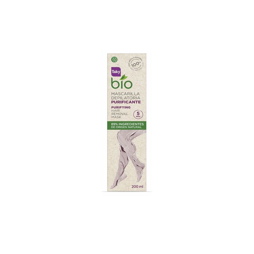 Taky Bio Natural Purifying Depilatory Mask, 200 ml
