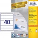 Avery 3657 self-adhesive label Rectangle Permanent White 4000 pc(s) Avery 3657 self-adhesive label Rectangle Permanent White 4000 pc(s)