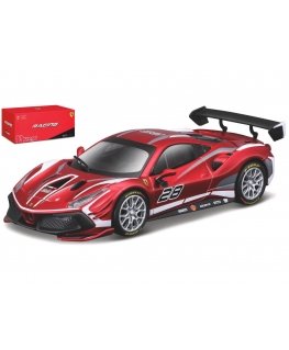 BBURAGO Ferrari 488 Challenge Evo Superauto mudel Eelnevalt kokku pandud 1:43