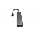 Fuj:tech Slim USB-C Hub с PD-зарядкой на 100 Вт, 5 портов Fuj:tech Slim USB-C Hub с PD-зарядкой на 100 Вт, 5 портов