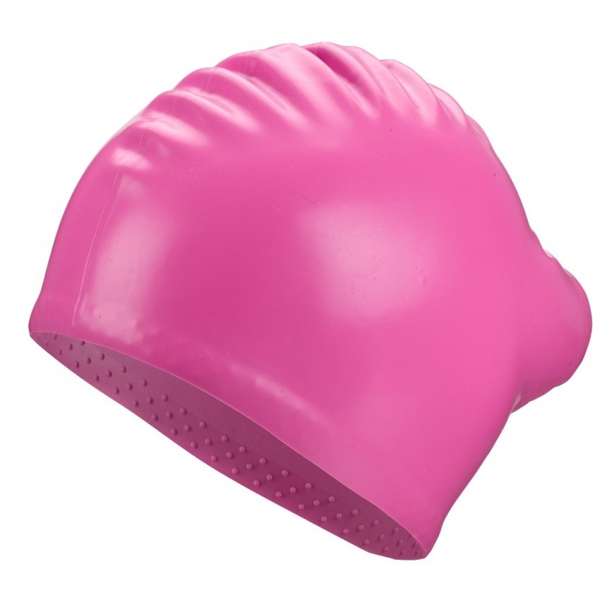 Silicone Swim Cap for Women BECO 7530 4 Pink
