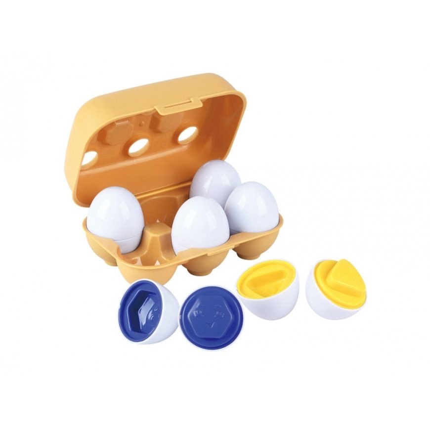 PLAYGO INFANT & TODDLER izglītojošā rotaļlieta Olu komplekts, 6gab., 1731 g. – 2