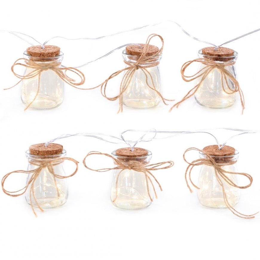 DecoKing LED SPULDZES WWH 6 GAB.