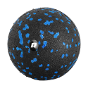 Massage ball 12cm, black and blue, EPP material, REBEL ACTIVE Massage ball 12cm, black and blue, EPP material, REBEL ACTIVE