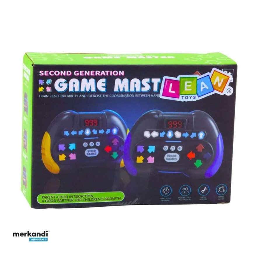 Lean Toys Spēļu konsole Game Master ar 999 līmeņiem