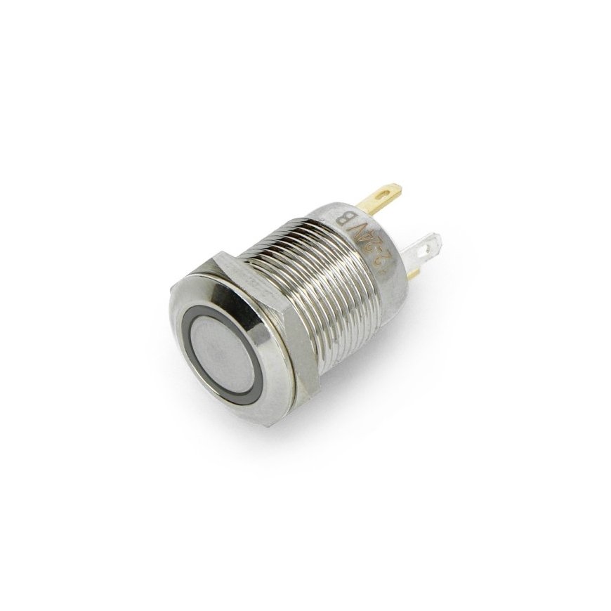 Oem ON-OFF jungiklis monostabilus - 2A/250V - plokščias - žalias