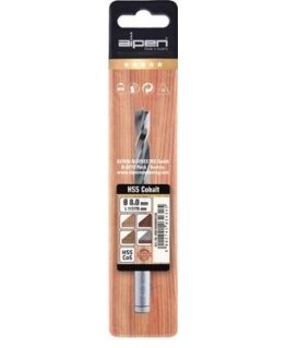 Cobalt twist drill for wood HSS-Co5, 6mm, Alpen [0063300600100]