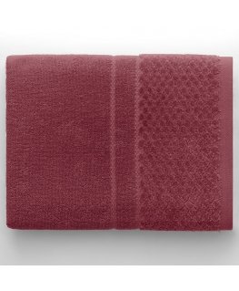 Rankšluostis RUBRUM roosa värv klassikaline stiil 50x90 AmeliaHome