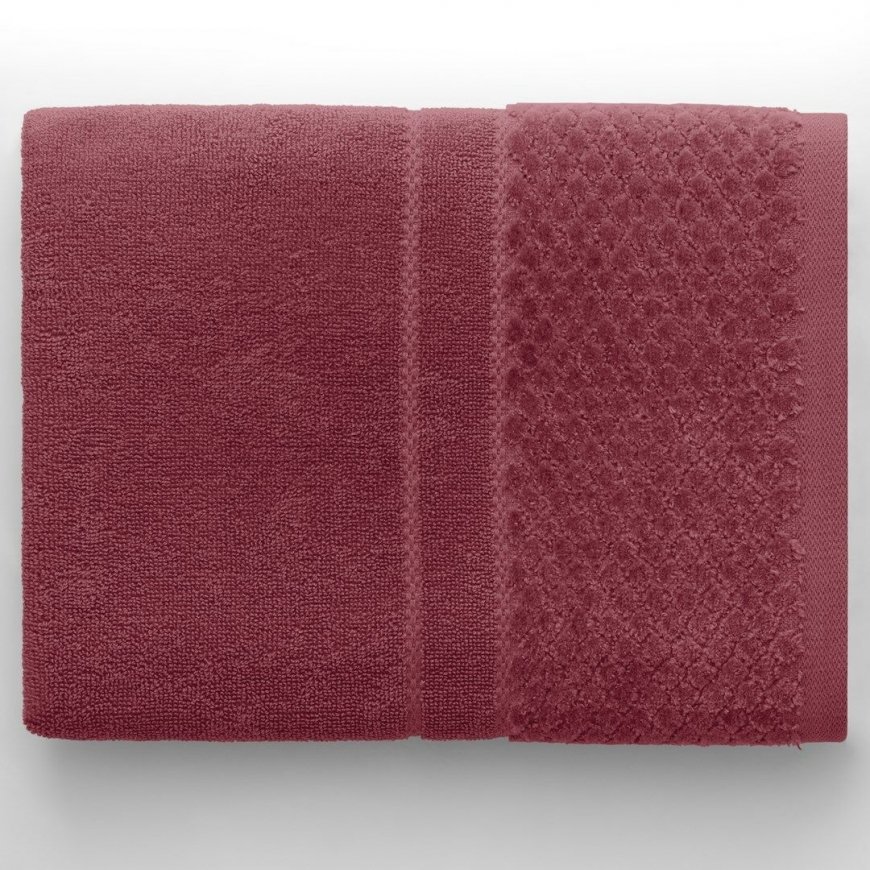 RUBRUM Classic Towel, Pink, 50x90 cm, AmeliaHome