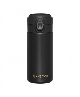 Alice Termo Krūze 320 ml Melna AMBITION