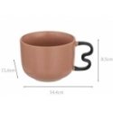 Secret De Gourmet WAVY BLISS mug with a large handle, 580 ml