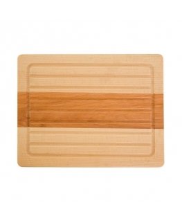 Puitne ristkülikukujuline lõikelaud Woody 30 x 23 cm DOMOTTI