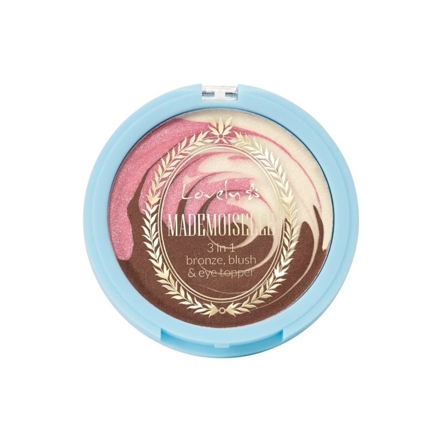 Lovely Mademoiselle 3in1 bronzas, sārtums un