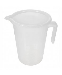 Oem Plastikinis matavimo puodelis 400 ml - virtuvinis matavimo puodelis 0,4 l - ąsotis su rankena