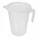 Oem plastmassist mõõtmise kruus 400 ml - köögimõõtmise kruus 0,4 l - käepidemega kann Oem plastmassist mõõtmise kruus 400 ml - köögimõõtmise kruus 0,4 l - käepidemega kann