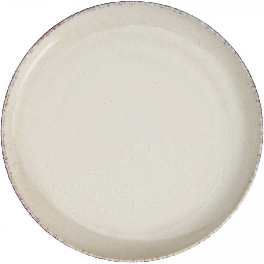 Craft 27 cm Sand Color Porcelain Dinner Plate AMBITION