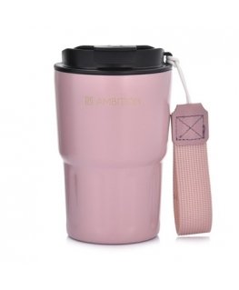 Papasčio termo krūze 350 ml pelēka AMBITION