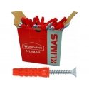 Universal Screw Anchor 10x60/70, embedded screw, cardboard (SFXP-10060070 x 50 pcs.) Universal Screw Anchor 10x60/70, embedded screw, cardboard (SFXP-10060070 x 50 pcs.)