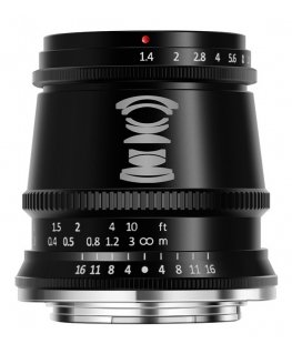 TTArtisan 17mm F1.4 Беззеркальный цифровой фотоаппарат со сменными объективами Широкоугольный объектив Черный