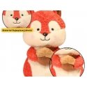 Lean Toys Soft Squirrel with Nut 25 cm Lean Toys Soft Squirrel with Nut 25 cm