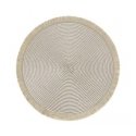 Hawai Round Table Mat 38 cm Cream AMBITION Hawai Round Table Mat 38 cm Cream AMBITION