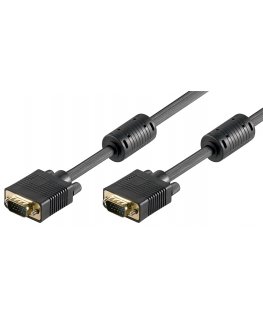 Goobay 50135 VGA-kaapeli 2 m VGA (D-Sub) musta