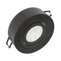 Lubinis šviestuvas Įleidžiamas šviestuvas, LED vamzdinis Maclean, taškinis, SPOT, MR16/GU10 gaismas, melna krāsa, 94x32mm, apaļš Lubinis šviestuvas Įleidžiamas šviestuvas, LED vamzdinis Maclean, taškinis, SPOT, MR16/GU10 gaismas, melna krāsa, 94x32mm, apaļš