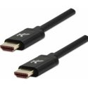 HDMI Cable M – HDMI M, HDMI 2.1 – ultra high speed, 1 m, gold-plated connectors, aluminum casing, black, logo 8K@60Hz, 48Gb/s HDMI Cable M – HDMI M, HDMI 2.1 – ultra high speed, 1 m, gold-plated connectors, aluminum casing, black, logo 8K@60Hz, 48Gb/s