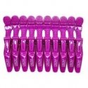 Klipsit hiuksille Osom Professional Hiussakset OSOMPE06PURP, violetti, 10 kpl. Klipsit hiuksille Osom Professional Hiussakset OSOMPE06PURP, violetti, 10 kpl.