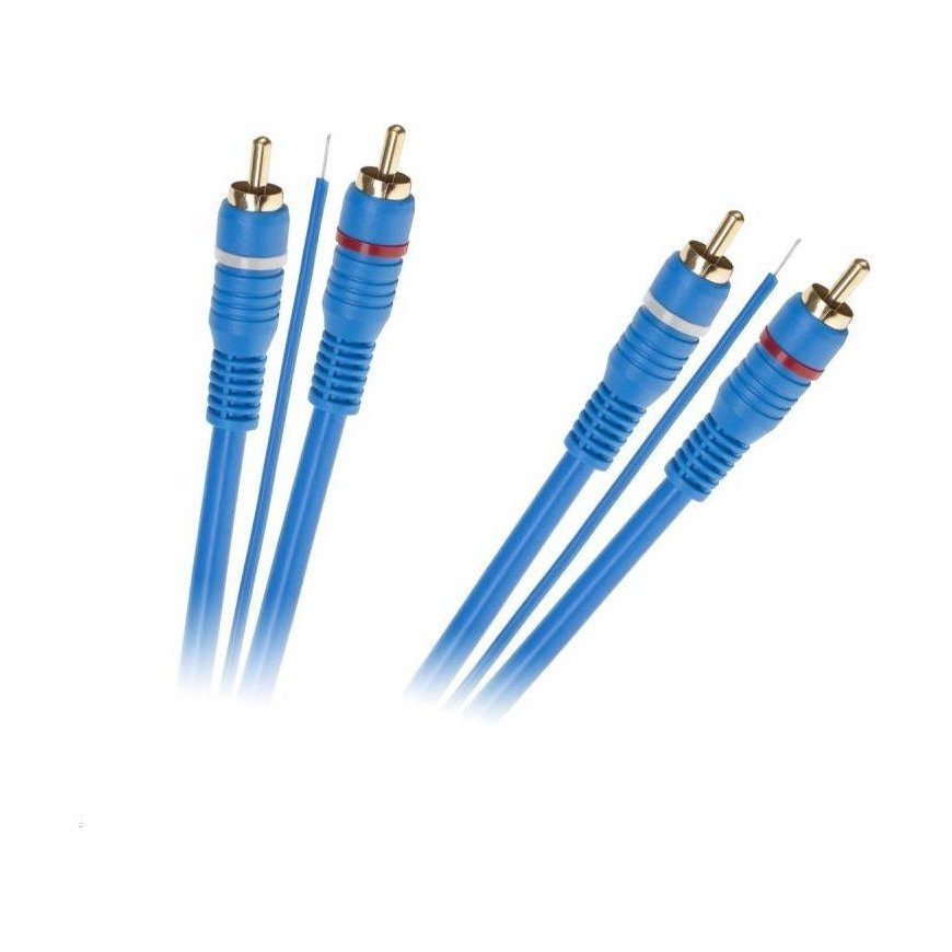 Oem kabelis 2 x RCA - 2 x RCA + 5 m laidas – 2