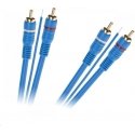 Oem Kaapeli 2 x RCA - 2 x RCA + johto 5 m Oem Kaapeli 2 x RCA - 2 x RCA + johto 5 m