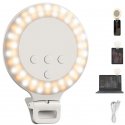 Neewer IENKLAUSA LĪMENIS NR5 3.8" Klipsuz Selfie Gredzenu Gaisma Neewer IENKLAUSA LĪMENIS NR5 3.8" Klipsuz Selfie Gredzenu Gaisma