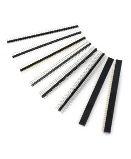 Auksinių kaiščių rinkinys, rastras 2.54mm justPi - maxi