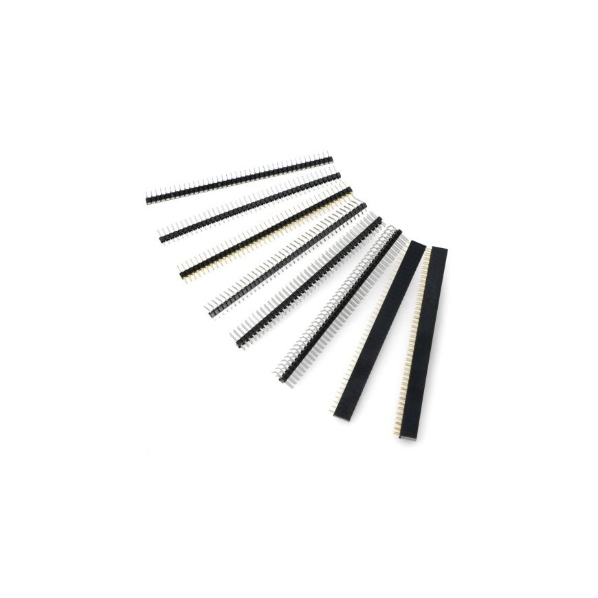 Rinkinys auksīgu stiprinājumu, rastrs 2.54mm justPi - maxi