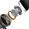 Dudao X10PRO in-ear headphones, wired, 3.5mm mini jack - black Dudao X10PRO in-ear headphones, wired, 3.5mm mini jack - black
